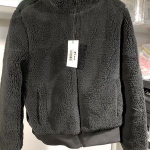 Sherpa teddy jacket
